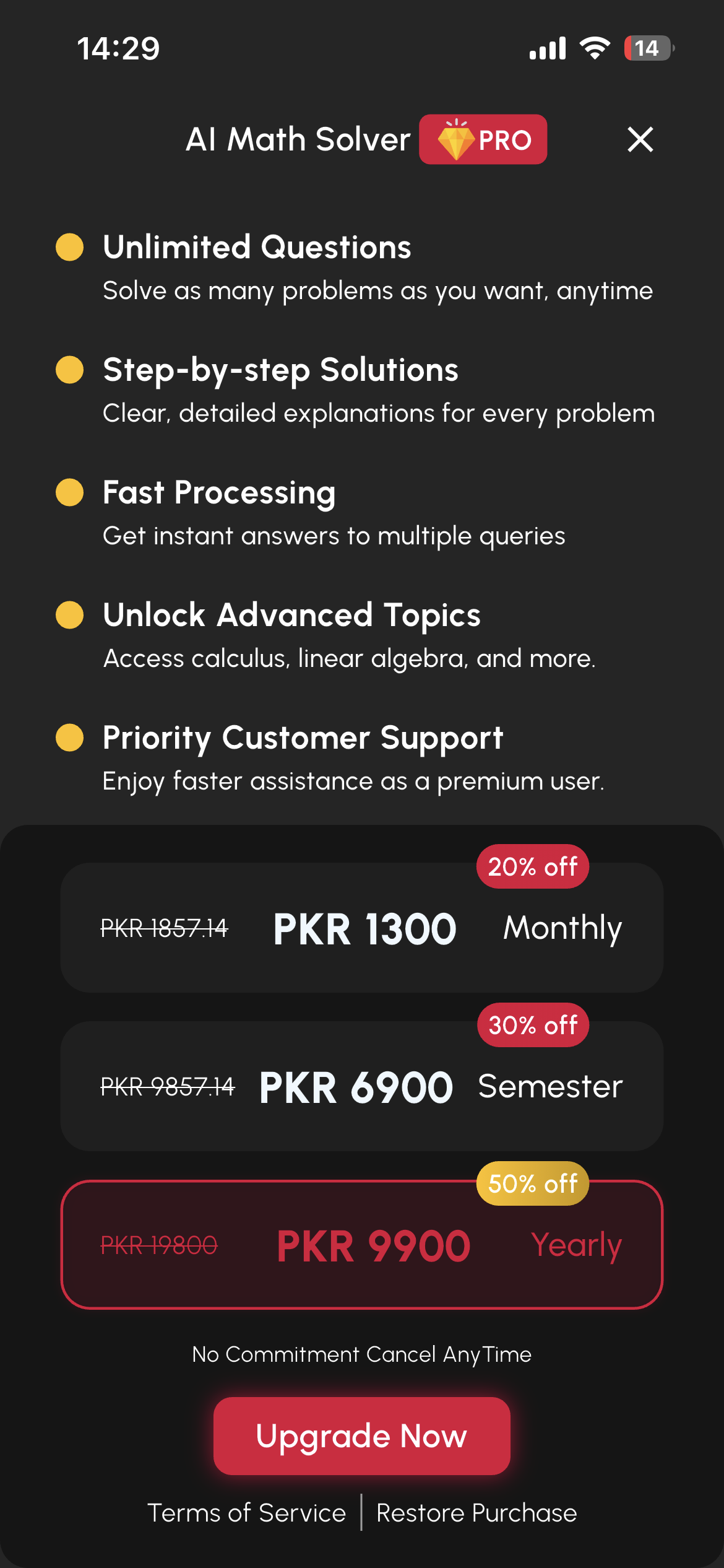 AI Math Solver Screenshot 2