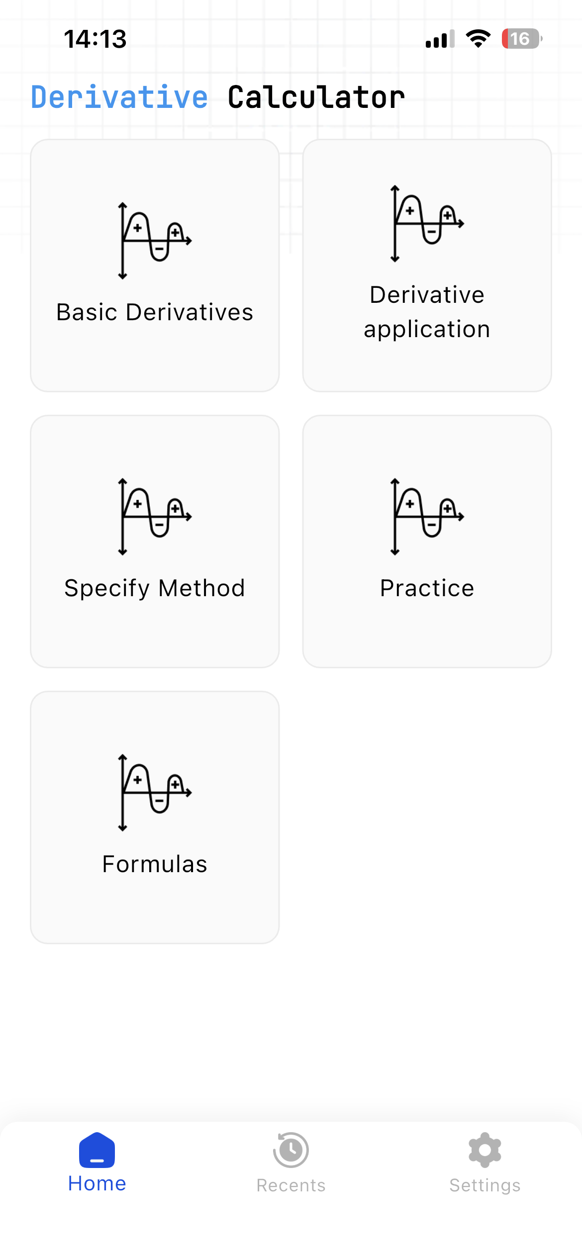 Derivative Calculator Screenshot 1