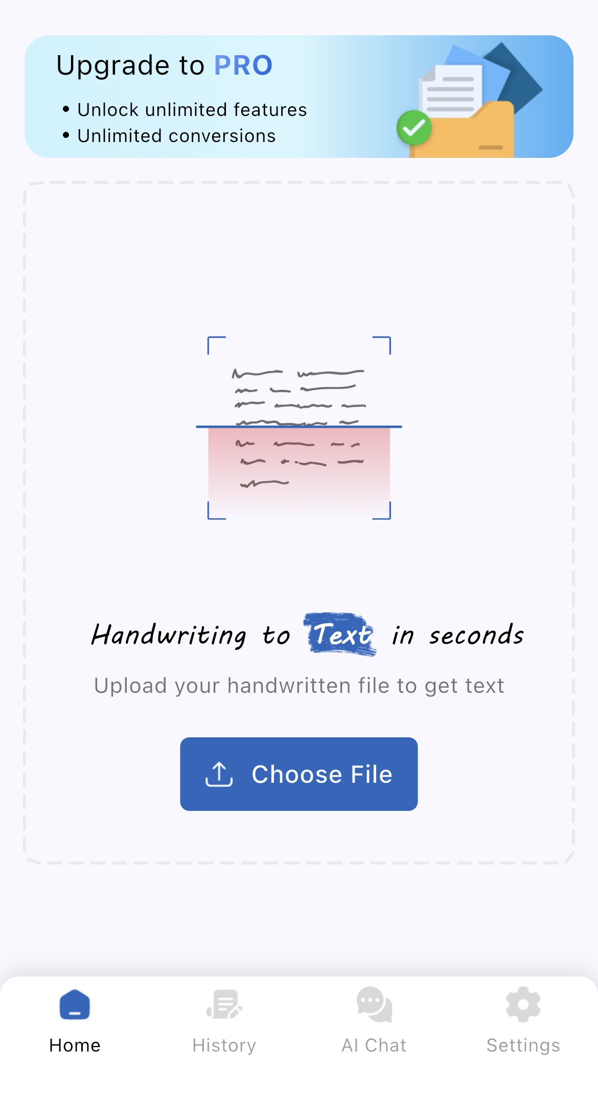 Handwriting to Text Screenshot 2