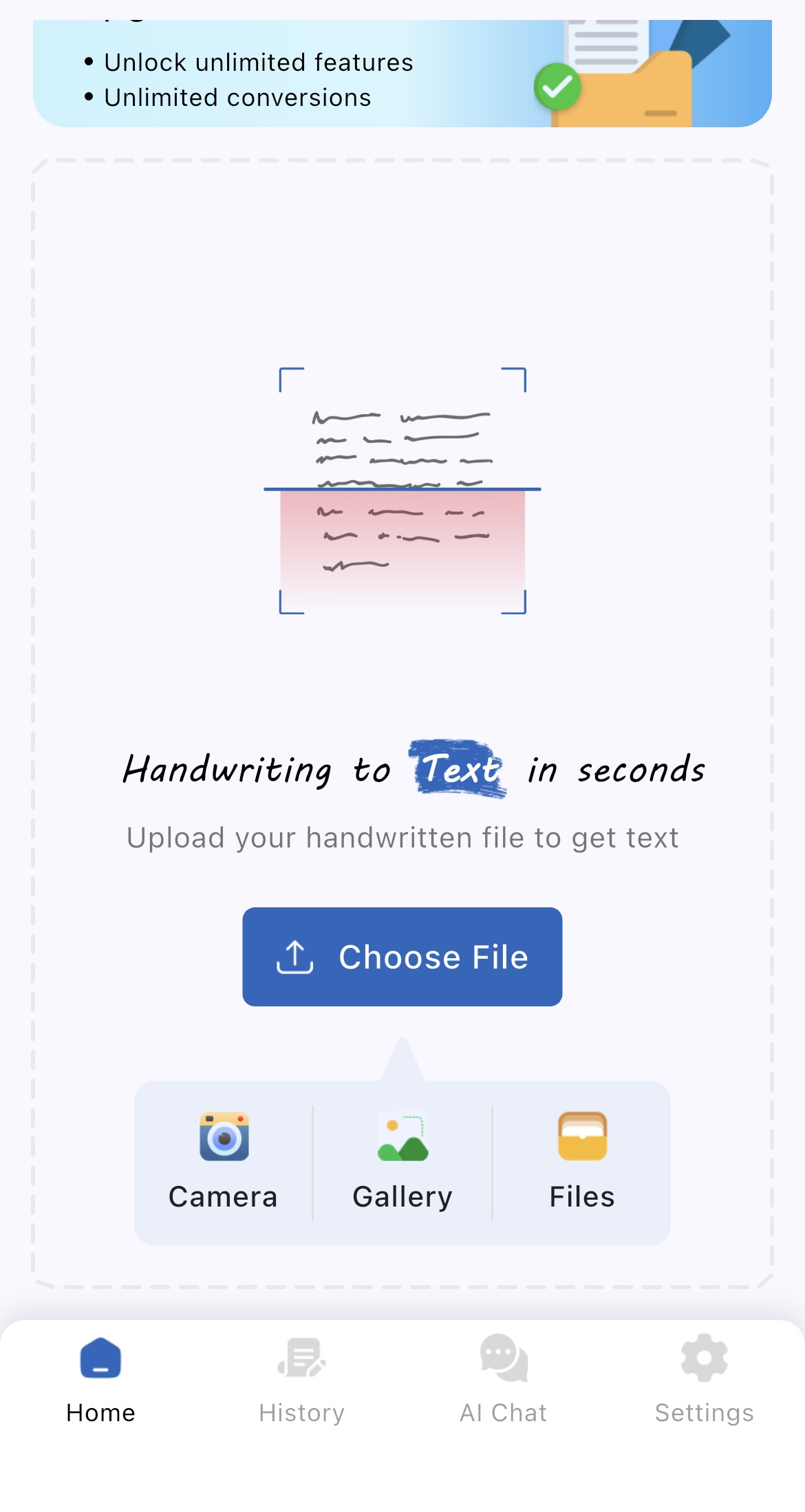 Handwriting to Text Screenshot 3